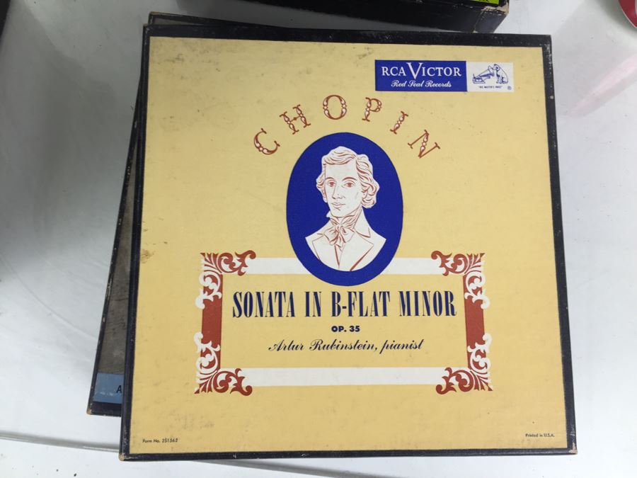 Huge Collection Of Classical Music RCA Victor Red Seal Records Box Sets 45RPM In Excellent Condition [Photo 44]