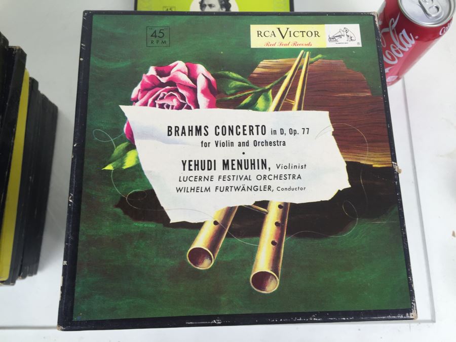 Huge Collection Of Classical Music RCA Victor Red Seal Records Box Sets 45RPM In Excellent Condition [Photo 34]