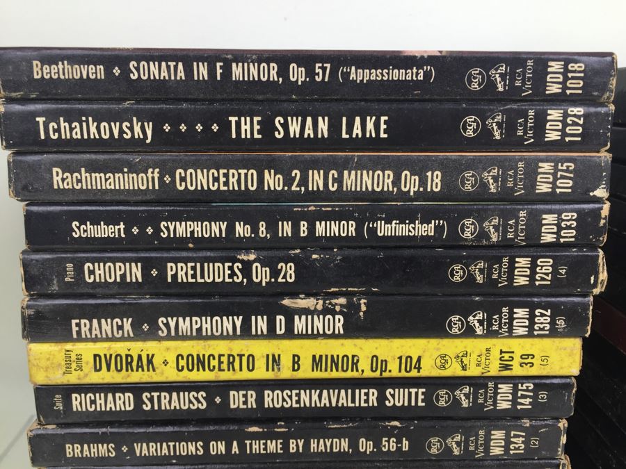 Huge Collection Of Classical Music RCA Victor Red Seal Records Box Sets 45RPM In Excellent Condition [Photo 5]