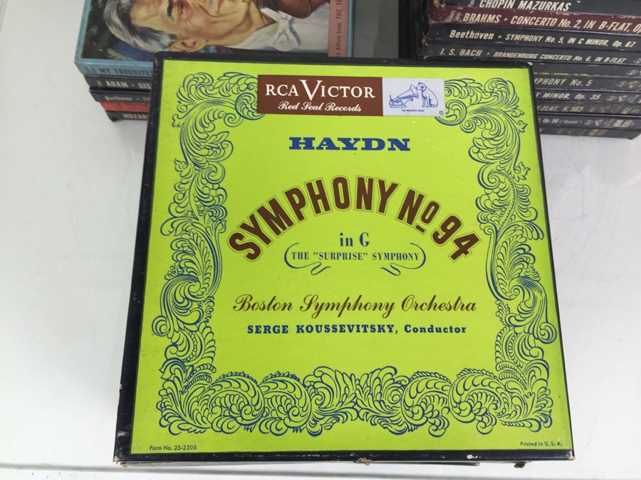 Huge Collection Of Classical Music RCA Victor Red Seal Records Box Sets 45RPM In Excellent Condition [Photo 26]