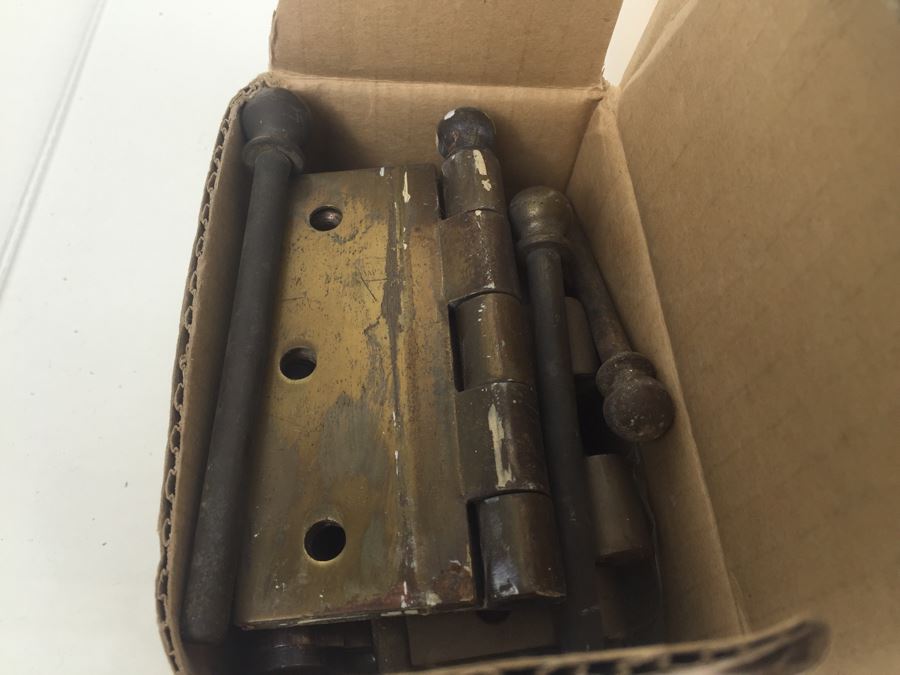 Stanley And Hager Brass Hinges New Old Stock [Photo 5]