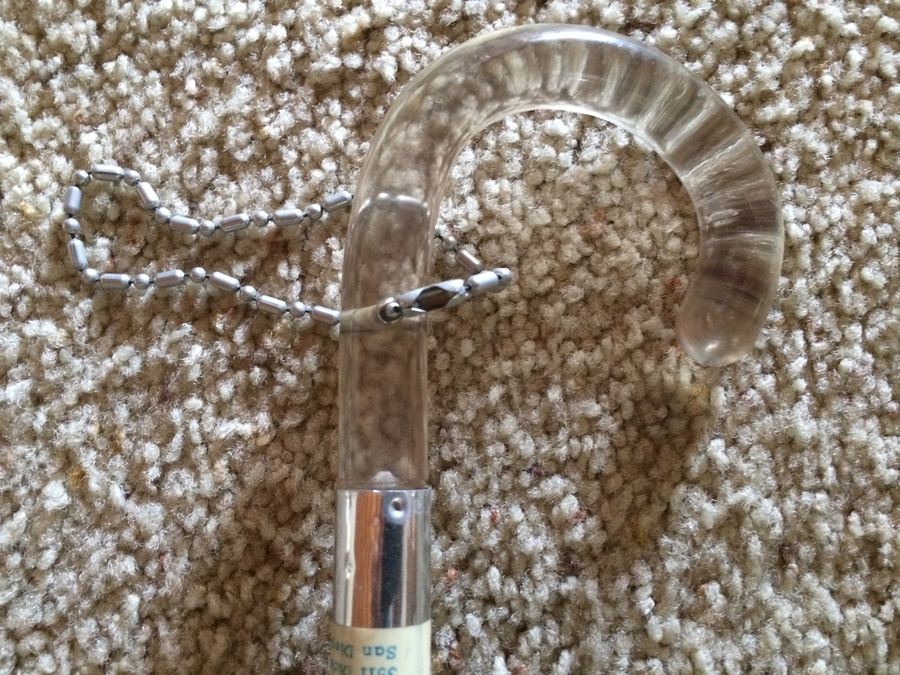 Small Umbrella with Lucite Handle [Photo 2]