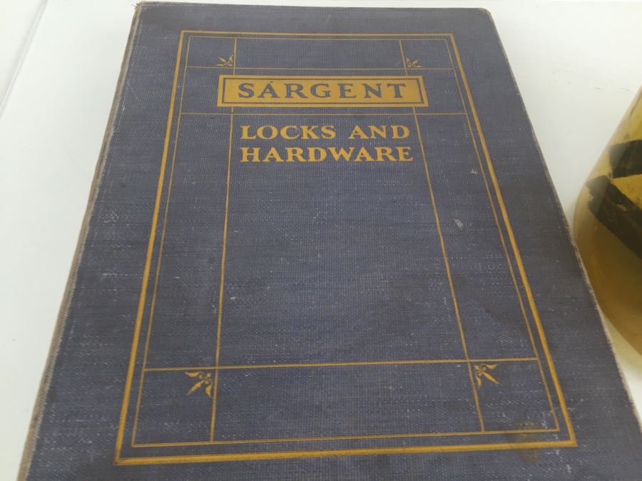 1936 Sargent Locks And Hardware Hardcover Catalog Book With