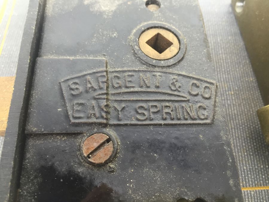 1936 Sargent Locks And Hardware Hardcover Catalog Book With Vintage