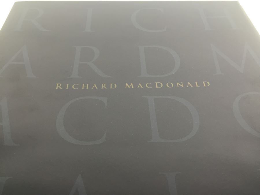 SIGNED 1st Edition 1999 Richard MacDonald Sculpture Book In Slipcase [Photo 5]