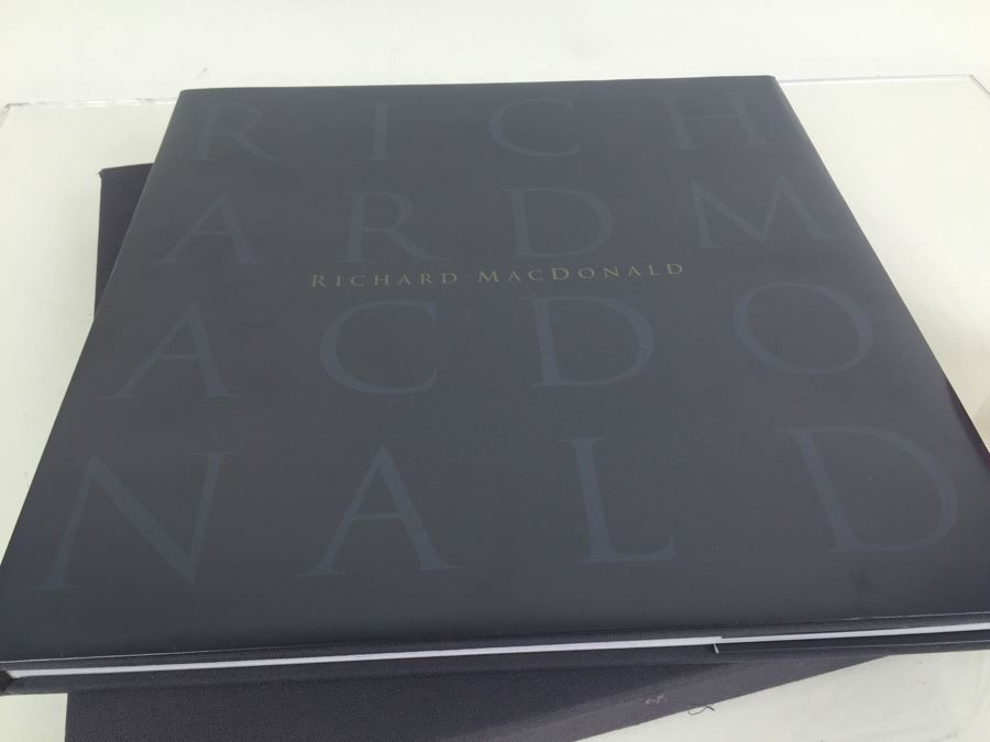 SIGNED 1st Edition 1999 Richard MacDonald Sculpture Book In Slipcase