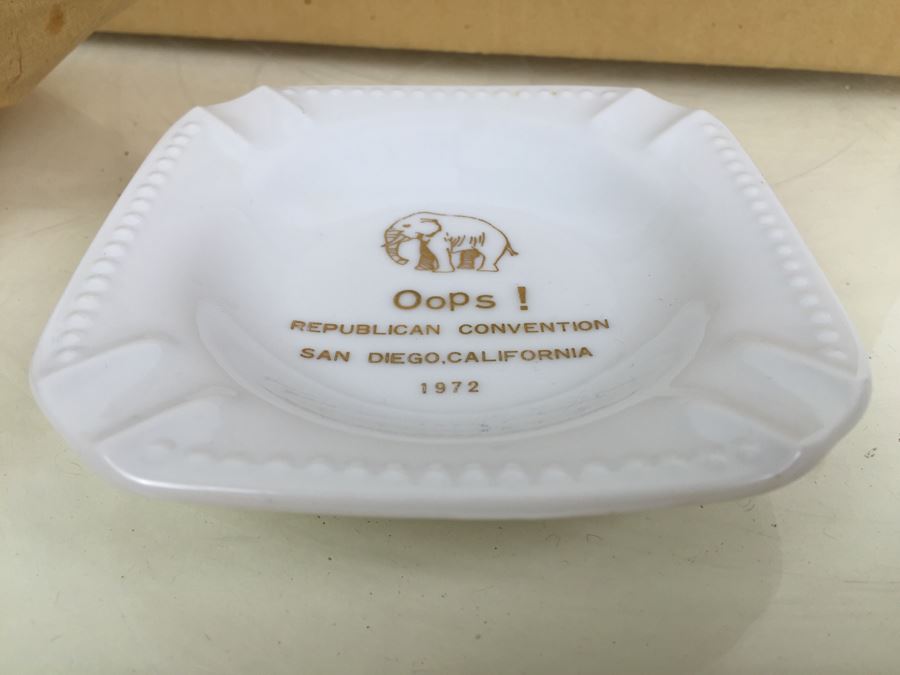 Collection Of Ashtrays From Republican Convention San Diego, CA 1972 New Old Stock [Photo 5]