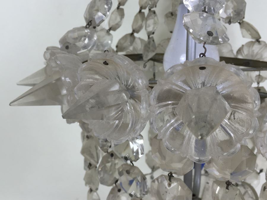 Stunning Long Crystal Chandelier As Found [Photo 18]