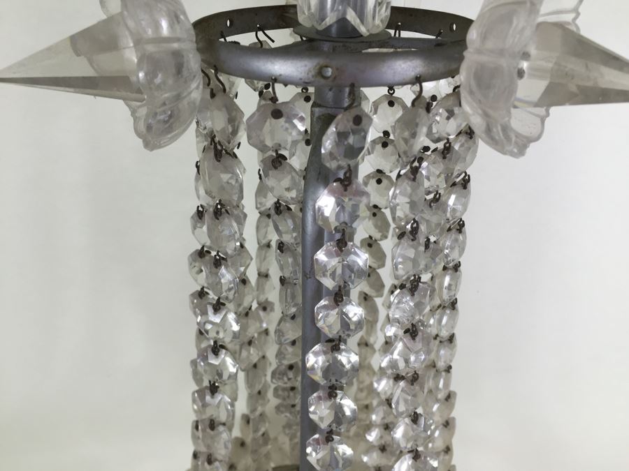 Stunning Long Crystal Chandelier As Found [Photo 7]