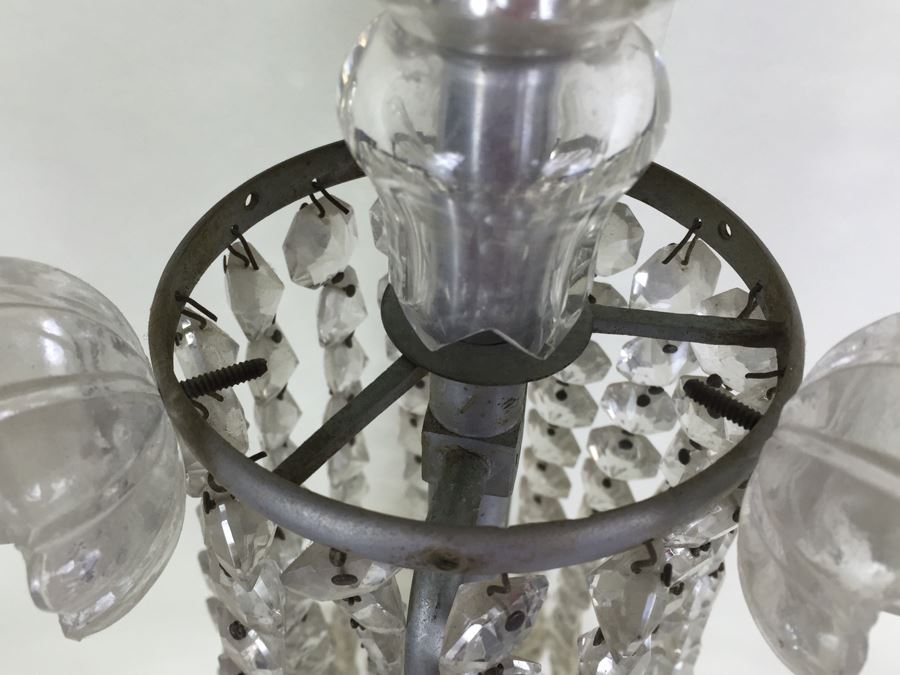 Stunning Long Crystal Chandelier As Found [Photo 14]