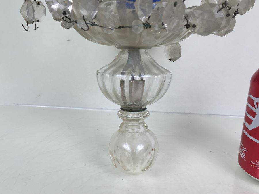 Stunning Long Crystal Chandelier As Found [Photo 12]