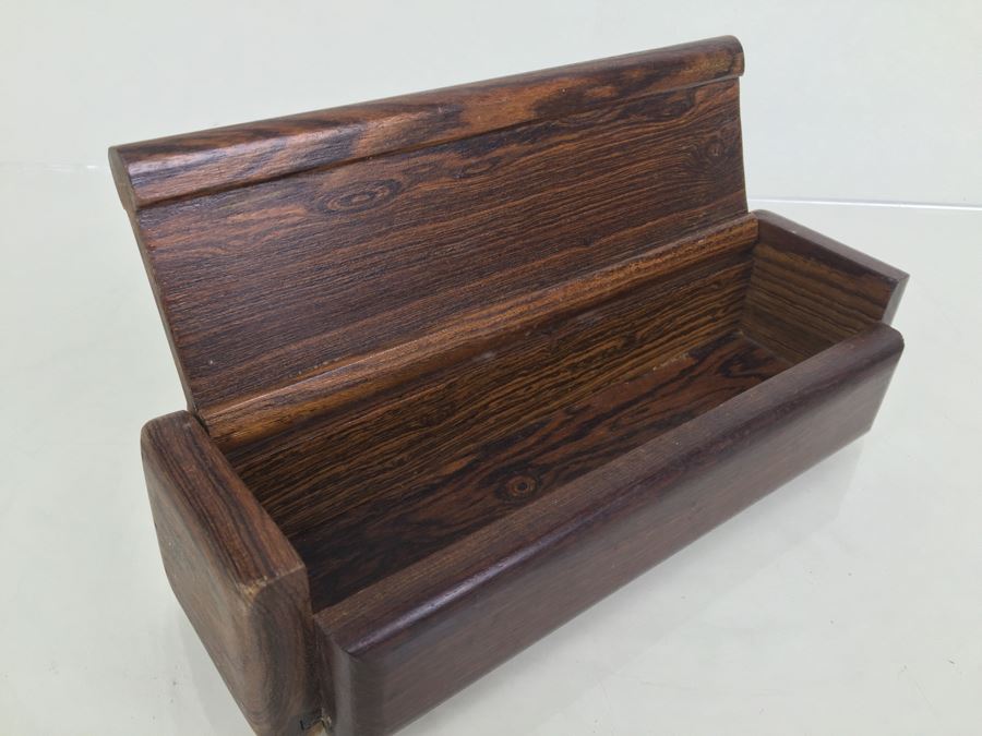 Wooden Inlay Geometric Pattern Box [Photo 3]