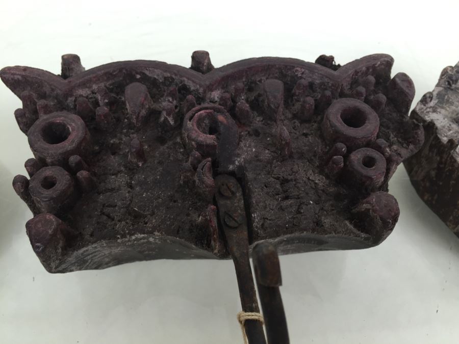 Batik Ink Block Wall Hook Made From Antique Printing Block New [Photo 6]
