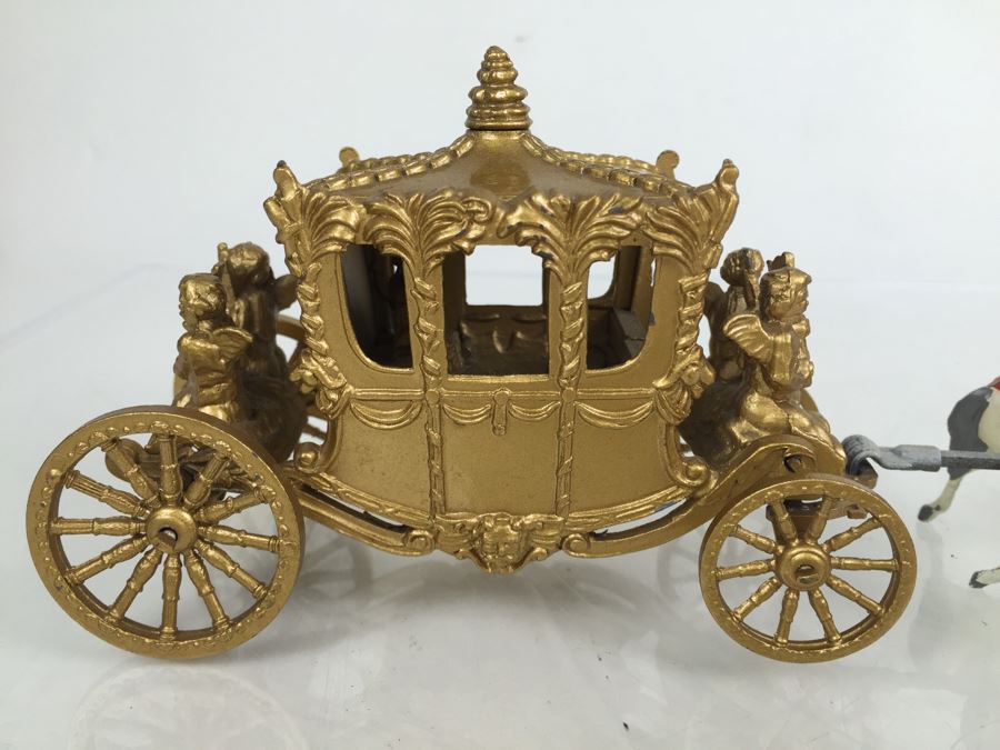 Larger Version Coronation Coach Hand Painted Cast Iron By Lesney Products & Co Made In England Matchbox With Original Box [Photo 14]