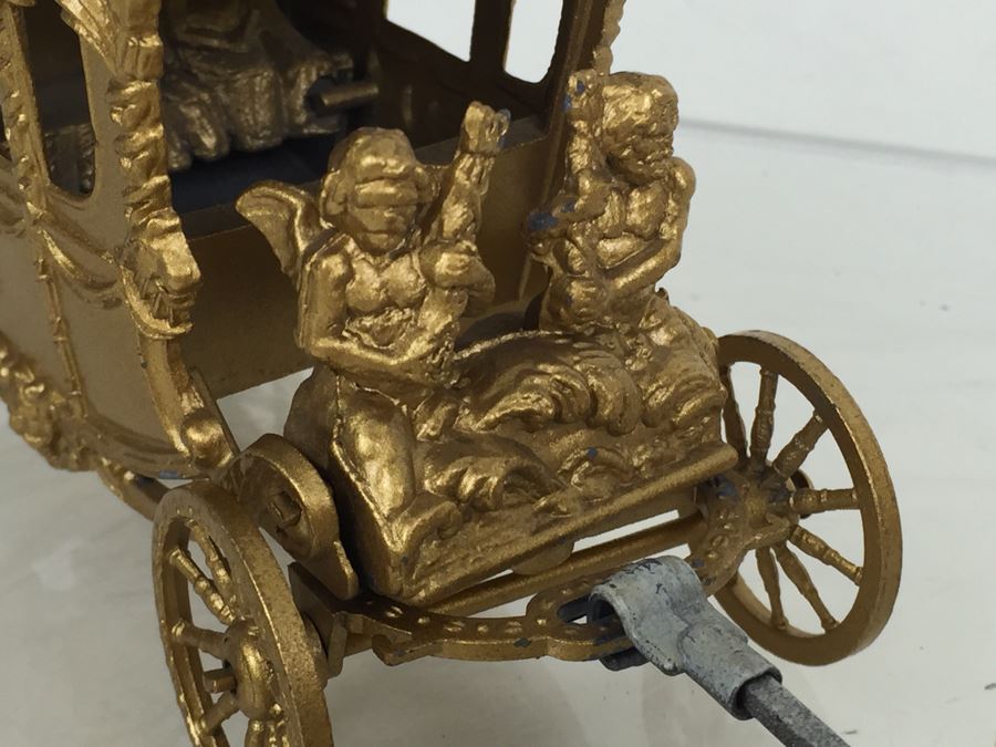 Larger Version Coronation Coach Hand Painted Cast Iron By Lesney Products & Co Made In England Matchbox With Original Box [Photo 18]