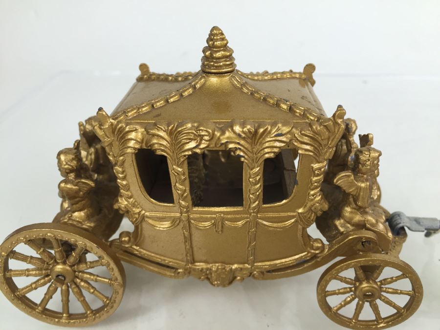 Larger Version Coronation Coach Hand Painted Cast Iron By Lesney Products & Co Made In England Matchbox With Original Box [Photo 15]