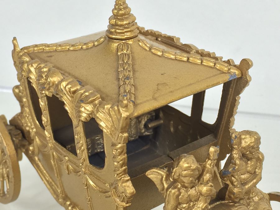 Larger Version Coronation Coach Hand Painted Cast Iron By Lesney Products & Co Made In England Matchbox With Original Box [Photo 19]