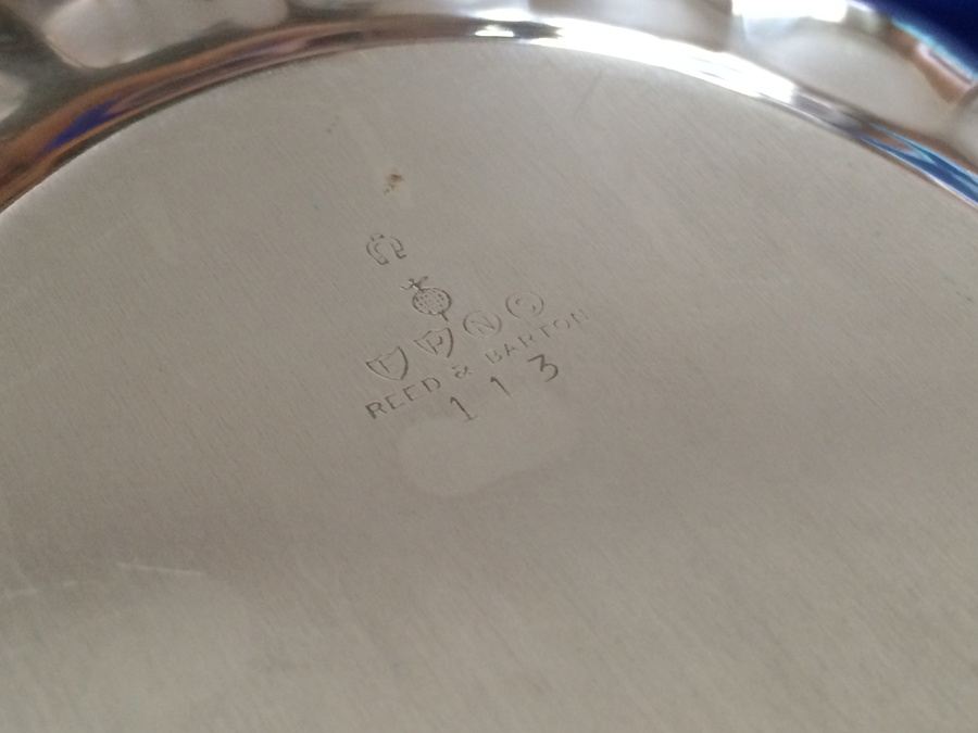 Reed & Barton Silverplate Lot #175, #1702, #113 [Photo 7]