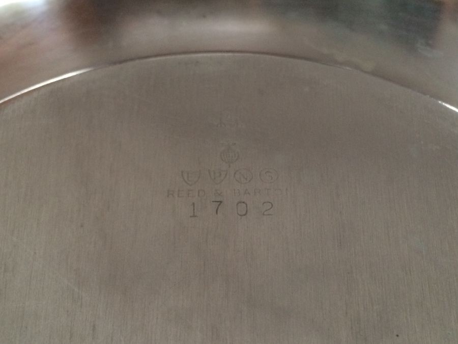 Reed & Barton Silverplate Lot #175, #1702, #113 [Photo 5]