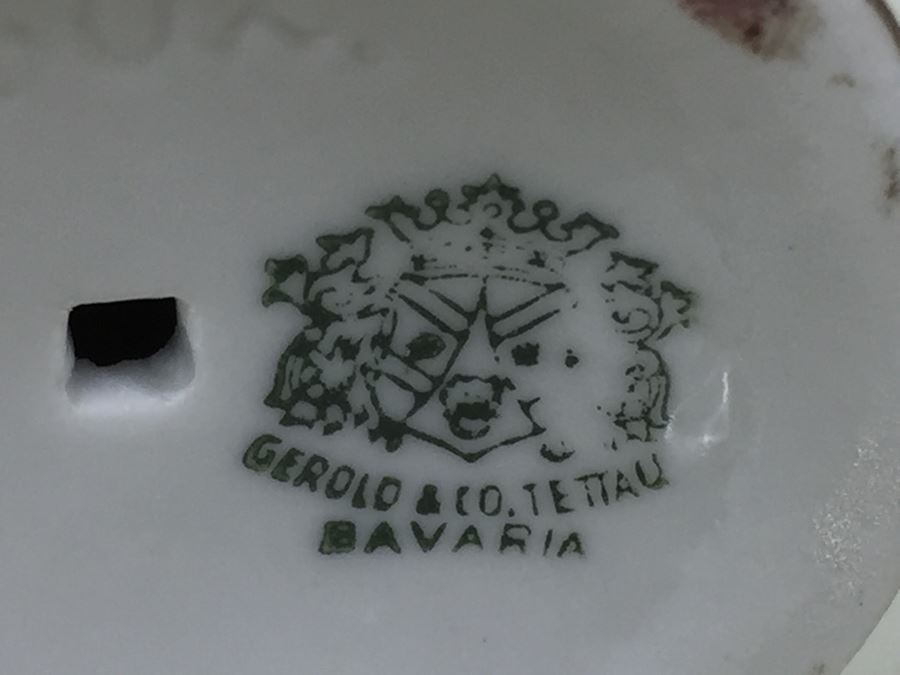 Vintage Gerold & Co. Tettau Bavaria Ballerina Porcelain Figurine 4502 [Photo 3]