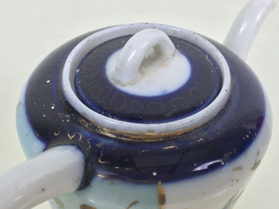 Vintage Hand Painted Porcelain Teapot [Photo 11]
