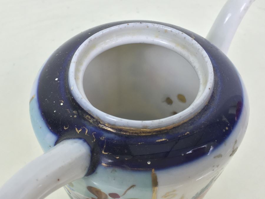 Vintage Hand Painted Porcelain Teapot [Photo 12]