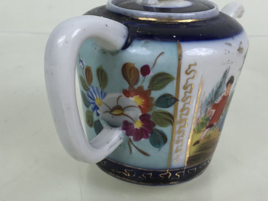 Vintage Hand Painted Porcelain Teapot [Photo 10]