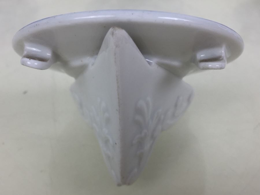 Set Of 6 Meissen Porcelain Blue And White Place Card Holders For Events Weddings [Photo 15]