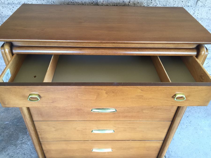 John Van Koert For Drexel Mid-Century Modern 1959 Projection Series Dresser Chest Of Drawers [Photo 9]