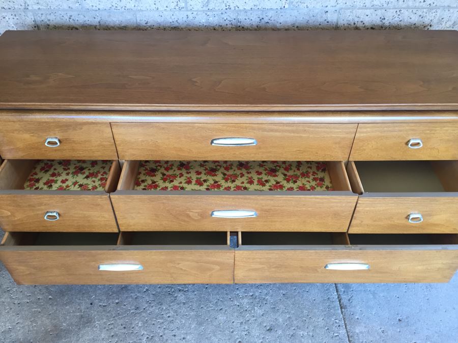 John Van Koert For Drexel Mid-Century Modern 1959 Projection Series Dresser Chest Of Drawers [Photo 8]