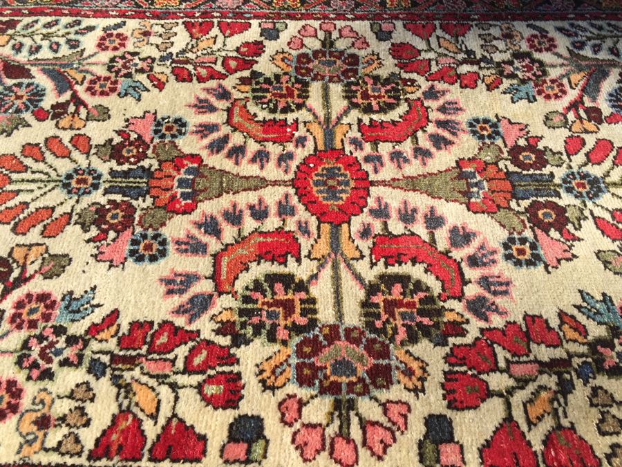 Small Hand Knotted Wool Persian Rug From Iran [Photo 10]
