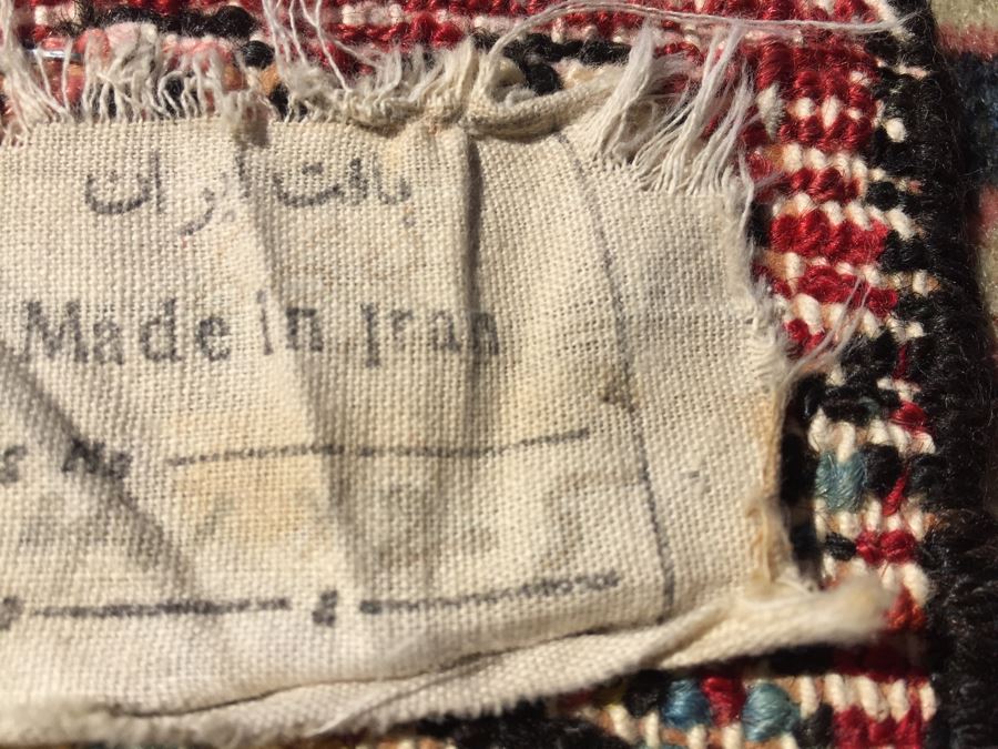 Small Hand Knotted Wool Persian Rug From Iran [Photo 3]