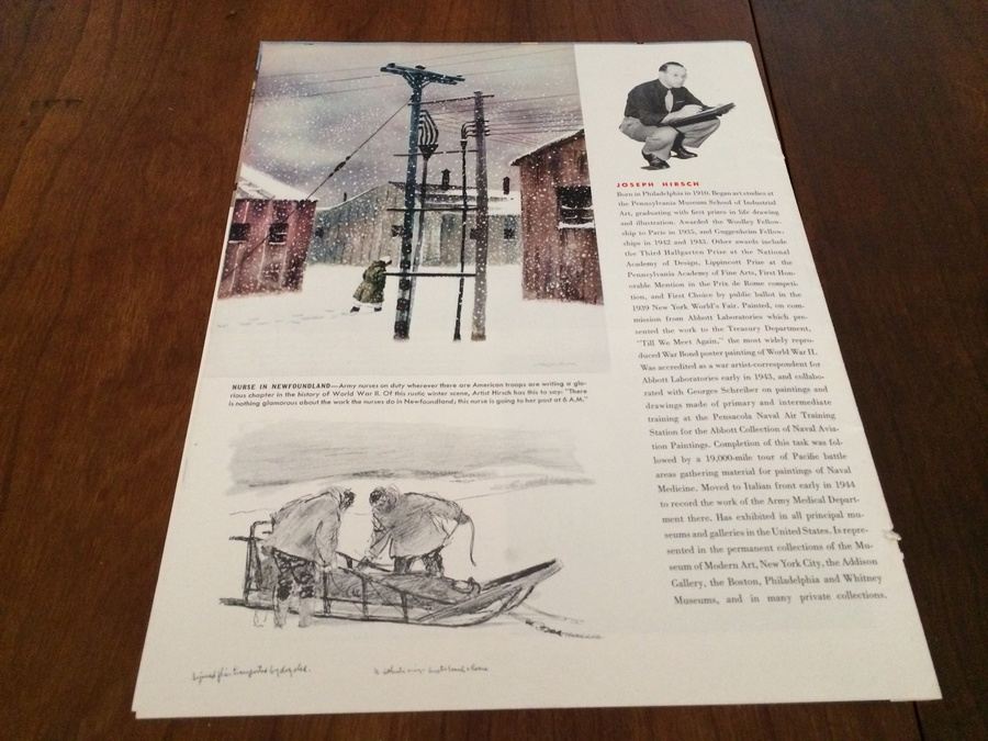 Paintings Of Army Medicine - Joseph Hirsch - The Abbott Collection [Photo 6]