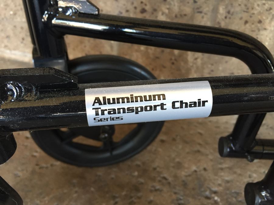 Drive Medical Lightweight Black Transport Wheelchair New With Tags [Photo 5]