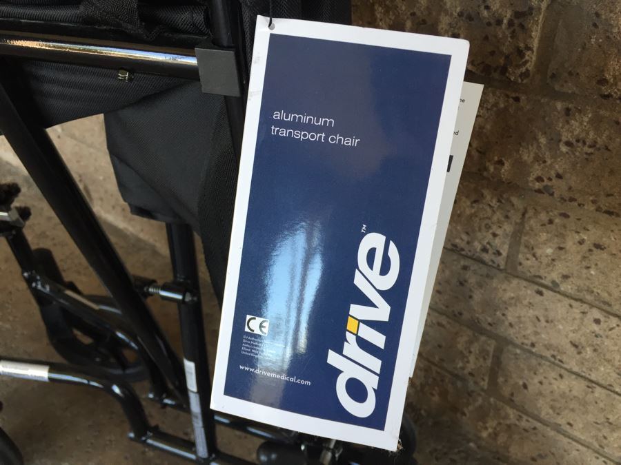 Drive Medical Lightweight Black Transport Wheelchair New With Tags [Photo 9]