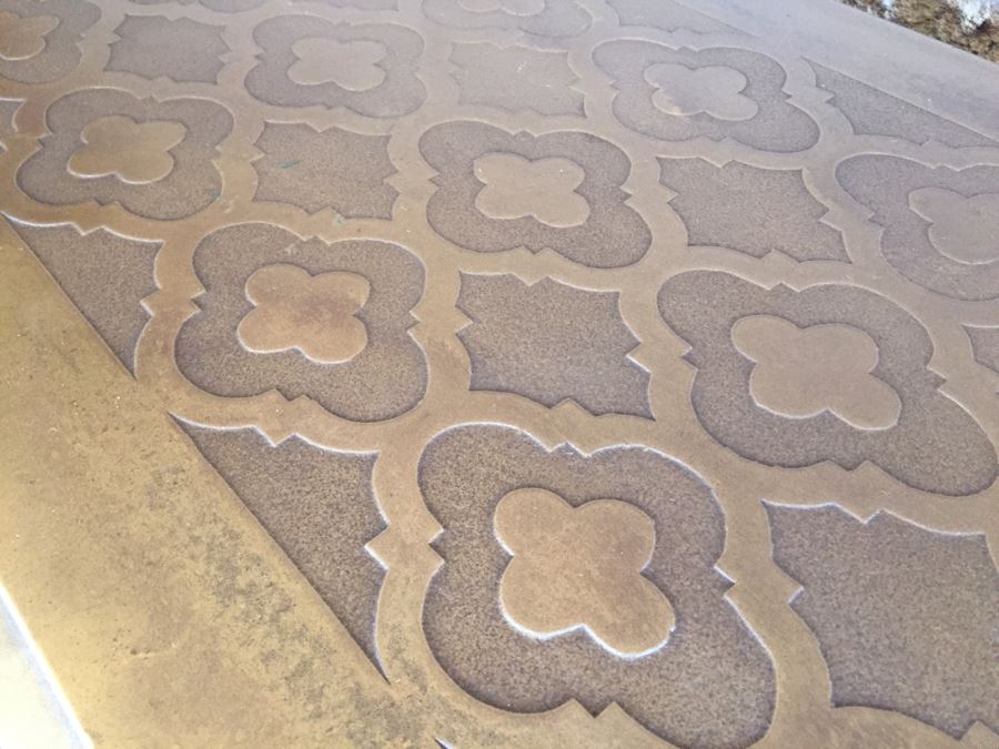 Vintage Solid Wood Cabinet Entry Console Table With Metal Hardware [Photo 10]