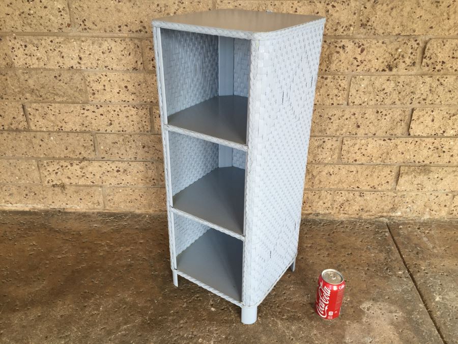 Vintage Woven Wicker Shelving [Photo 2]