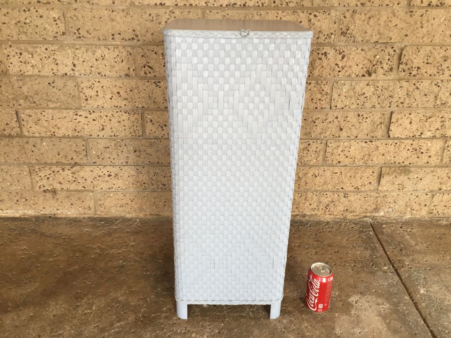 Vintage Woven Wicker Shelving [Photo 5]