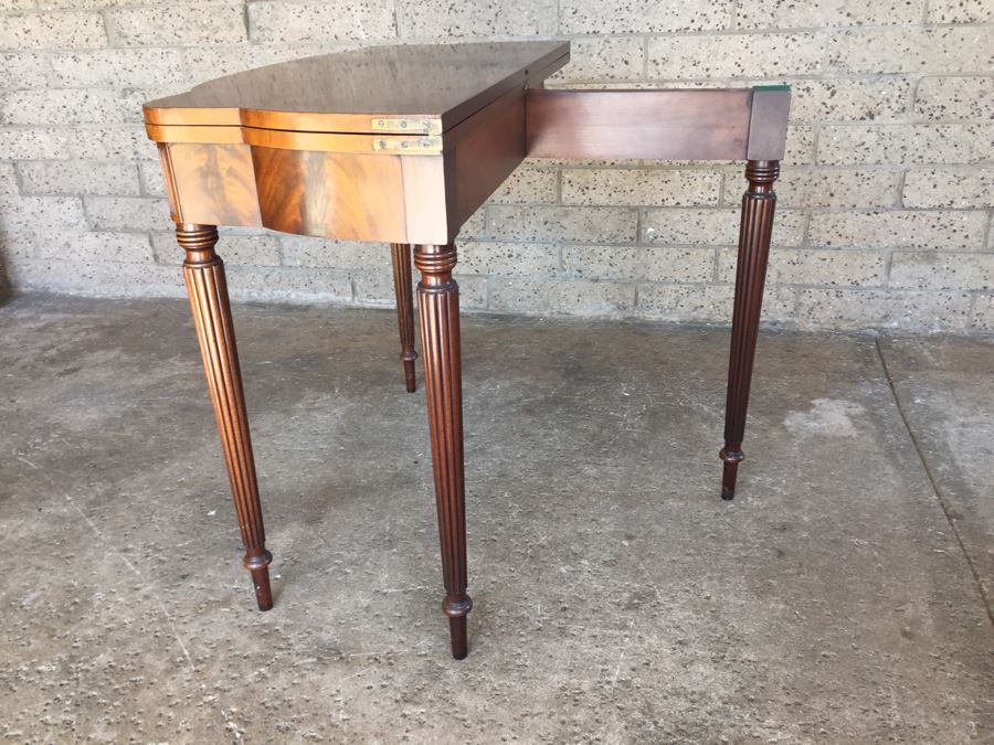 gateleg console table