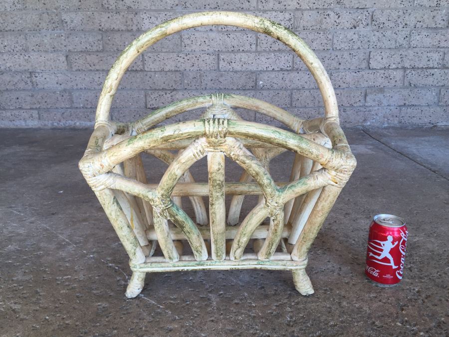 Wicker Magazine Rack [Photo 4]