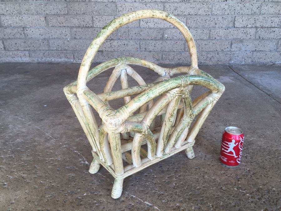 Wicker Magazine Rack [Photo 6]