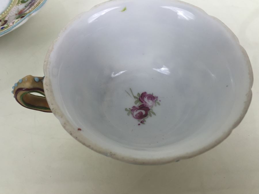 Ornate Japanese L R Nippon Tea Coffee Set [Photo 25]