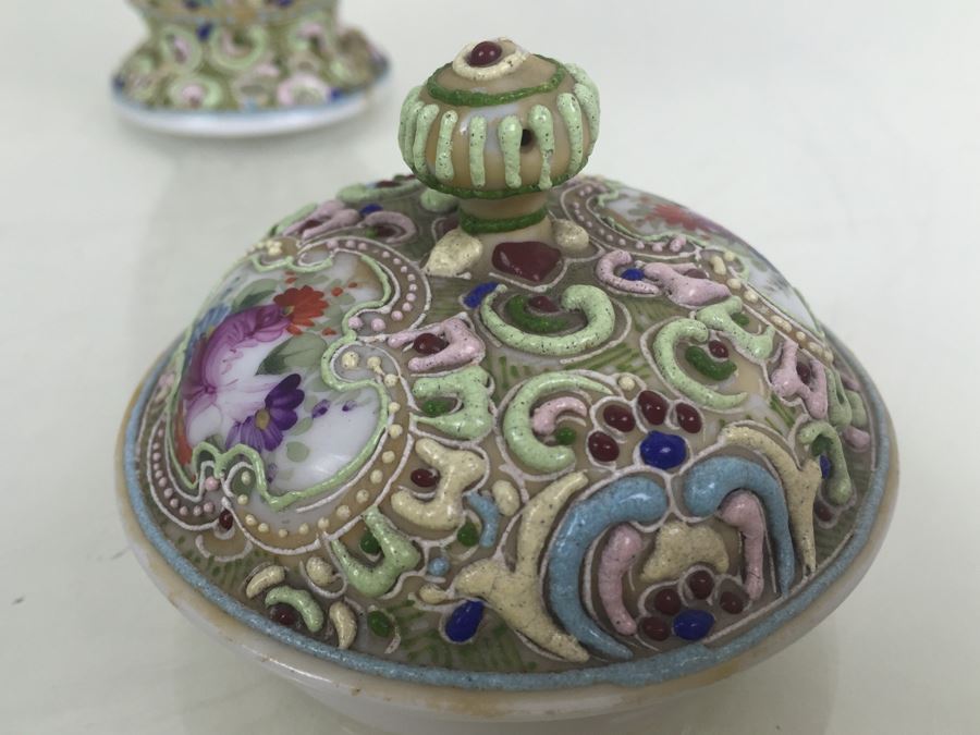 Ornate Japanese L R Nippon Tea Coffee Set [Photo 33]