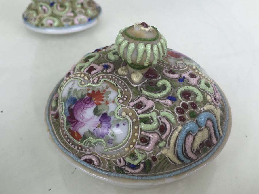 Ornate Japanese L R Nippon Tea Coffee Set [Photo 19]