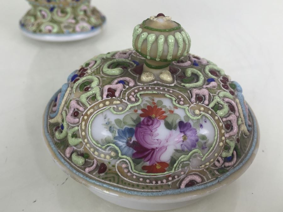 Ornate Japanese L R Nippon Tea Coffee Set [Photo 20]