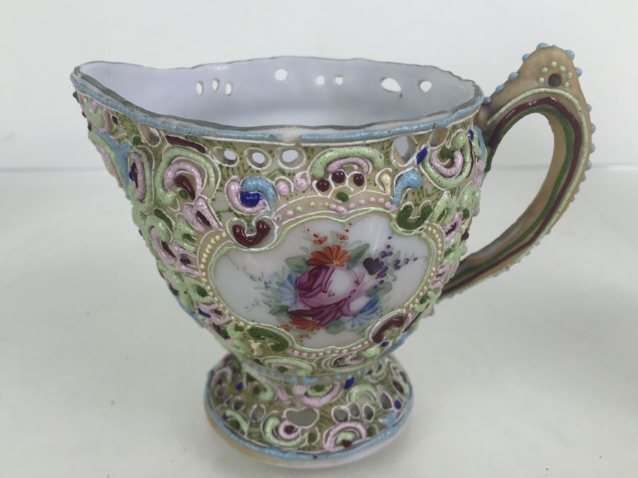 Ornate Japanese L R Nippon Tea Coffee Set [Photo 35]