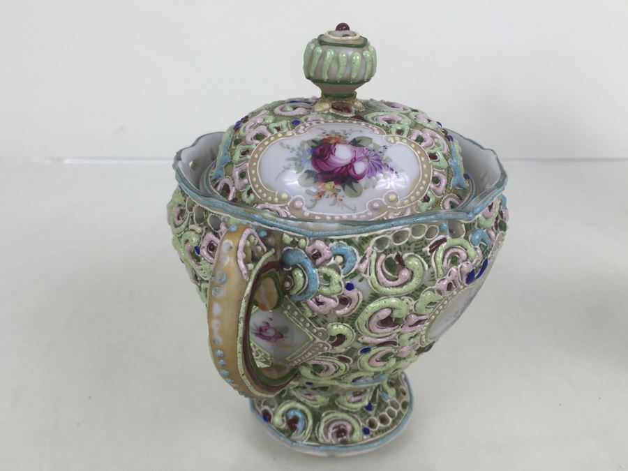 Ornate Japanese L R Nippon Tea Coffee Set [Photo 49]