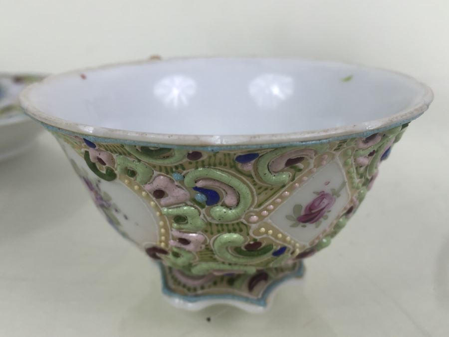 Ornate Japanese L R Nippon Tea Coffee Set [Photo 28]