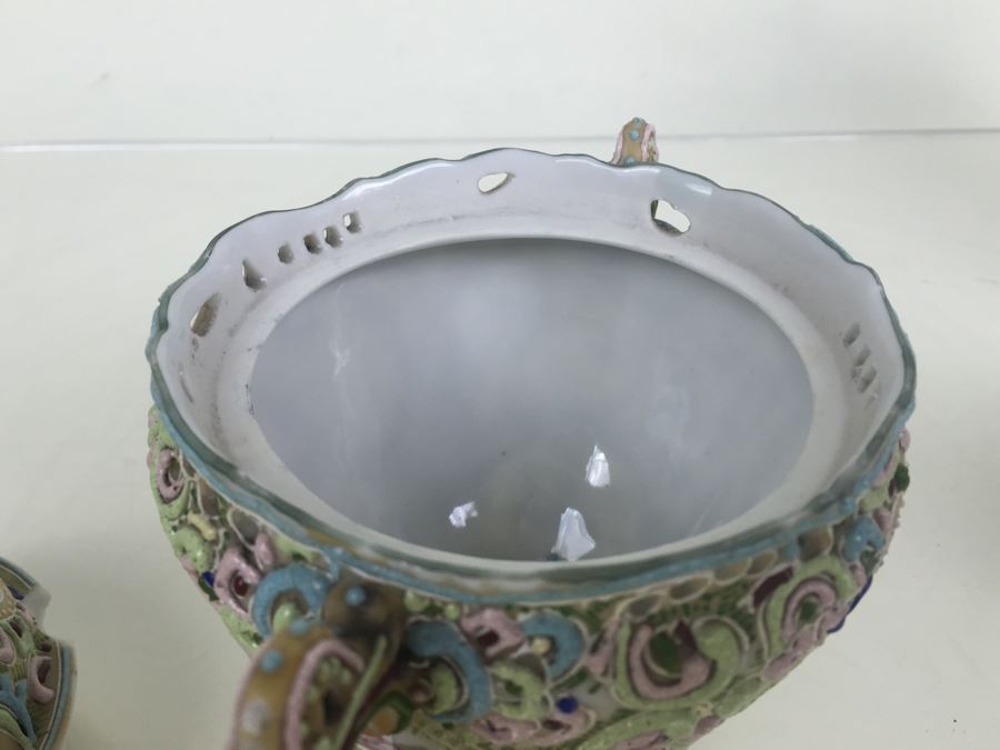 Ornate Japanese L R Nippon Tea Coffee Set [Photo 50]