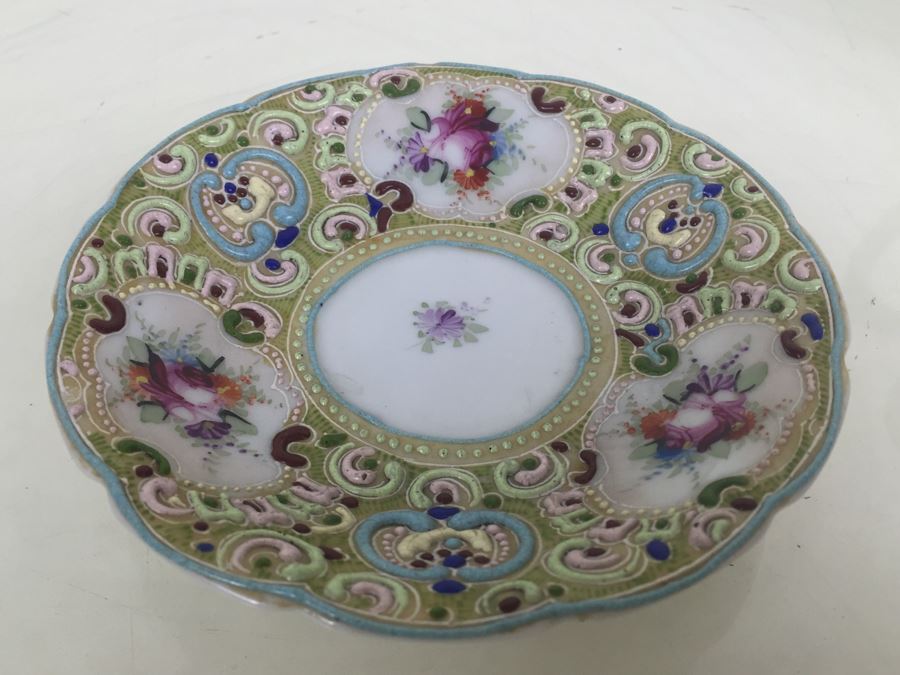 Ornate Japanese L R Nippon Tea Coffee Set [Photo 22]